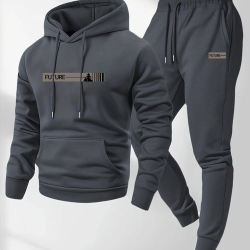 Ensemble jogging homme 2 pièces – Sweat à capuche et pantalon - Camara ShoppingEnsemble jogging homme 2 pièces – Sweat à capuche et pantalon