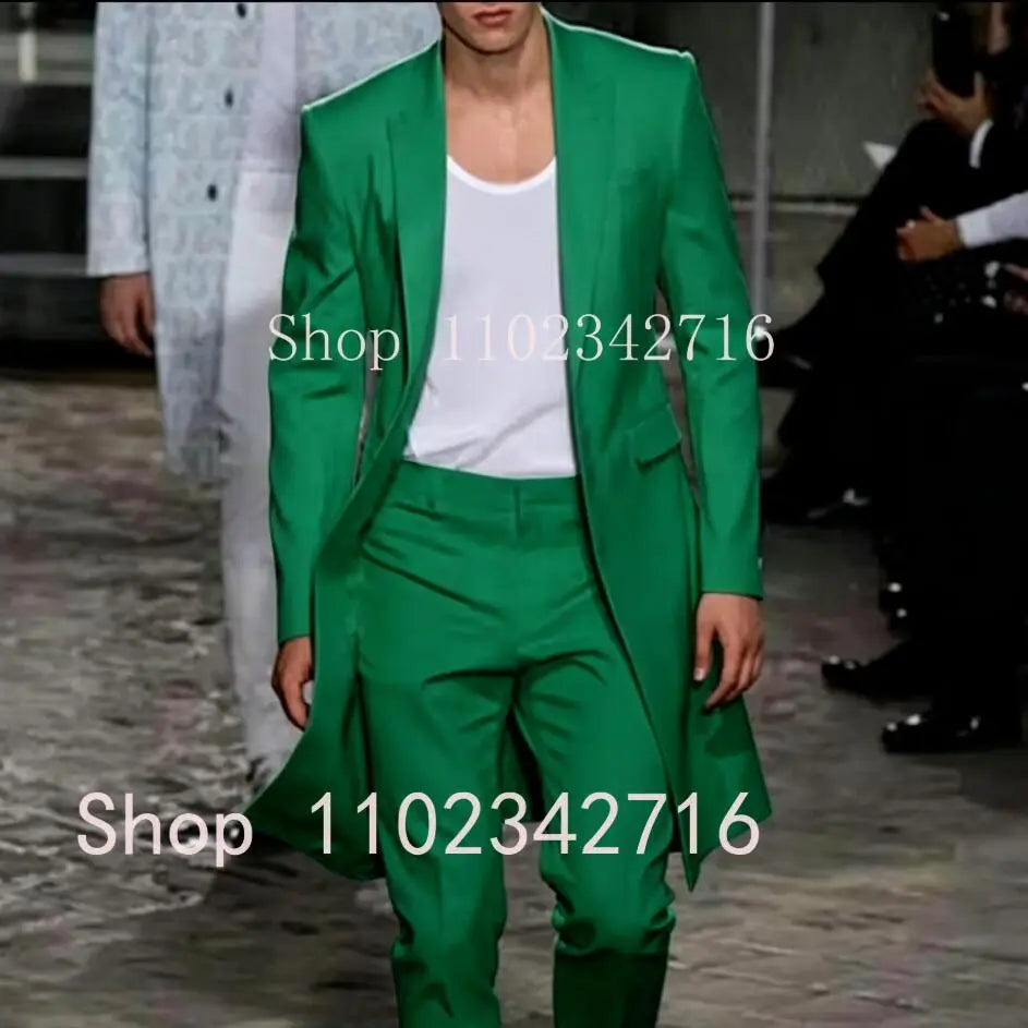 Veste longue d'été pour hommes, costumes de mariage, pantalon blanc, Tuxedos de marié, Blazer classique à revers, manteau 2 pièces, pantalon de bal, nouvelle collection 2025 Camara Shopping Veste longue d'été pour hommes, costumes de mariage, pantalon blanc, Tuxedos de marié, Blazer classique à revers, manteau 2 pièces, pantalon de bal, nouvelle collection 2025