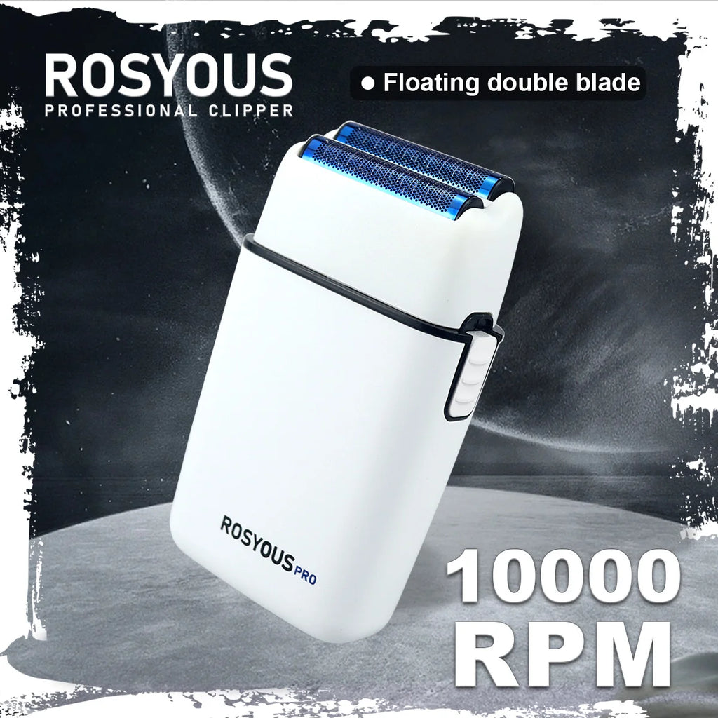 ROSYOUS RS620 Double feuille bleu couteau hypoallergénique Net 10000 tr/min USB sans fil professionnel barbier rasoir Machine de coupe de cheveux Camara Shopping ROSYOUS RS620 Double feuille bleu couteau hypoallergénique Net 10000 tr/min USB sans fil professionnel barbier rasoir Machine de coupe de cheveux