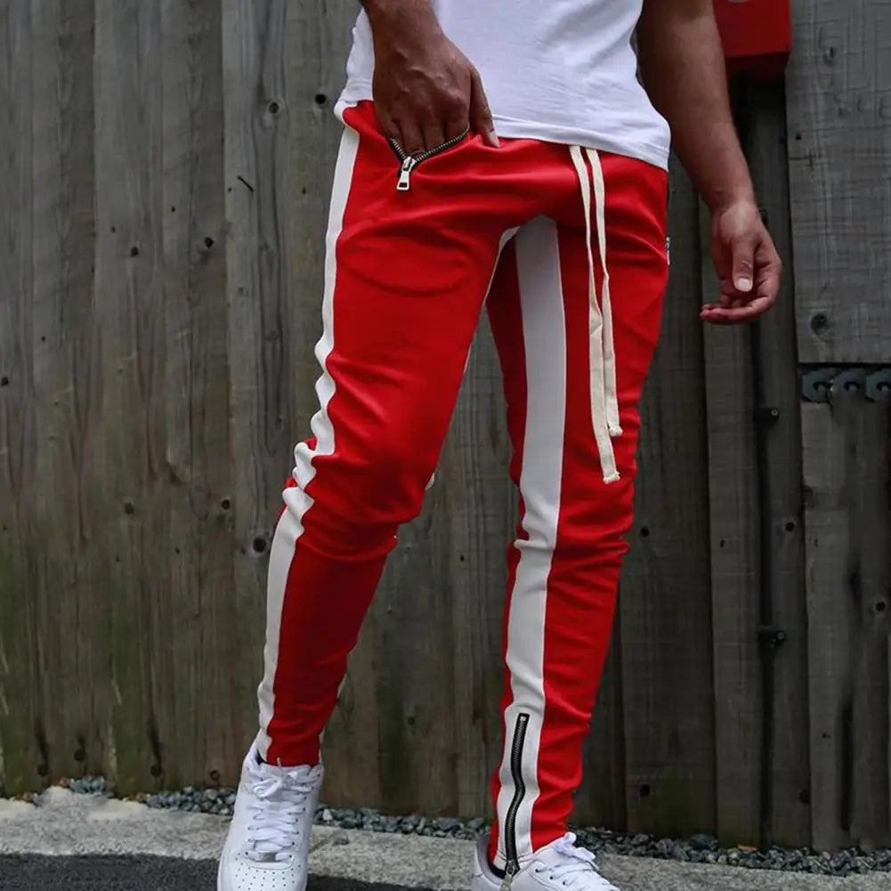 Viser de survêtement skinny pour hommes, pantalons de jogging à fermeture éclair latérale, survêtements Hip Hop Sportedly, pantalons de sport FJpouvez-vous ms, proximité Wstring Camara Shopping Viser de survêtement skinny pour hommes, pantalons de jogging à fermeture éclair latérale, survêtements Hip Hop Sportedly, pantalons de sport FJpouvez-vous ms, proximité Wstring