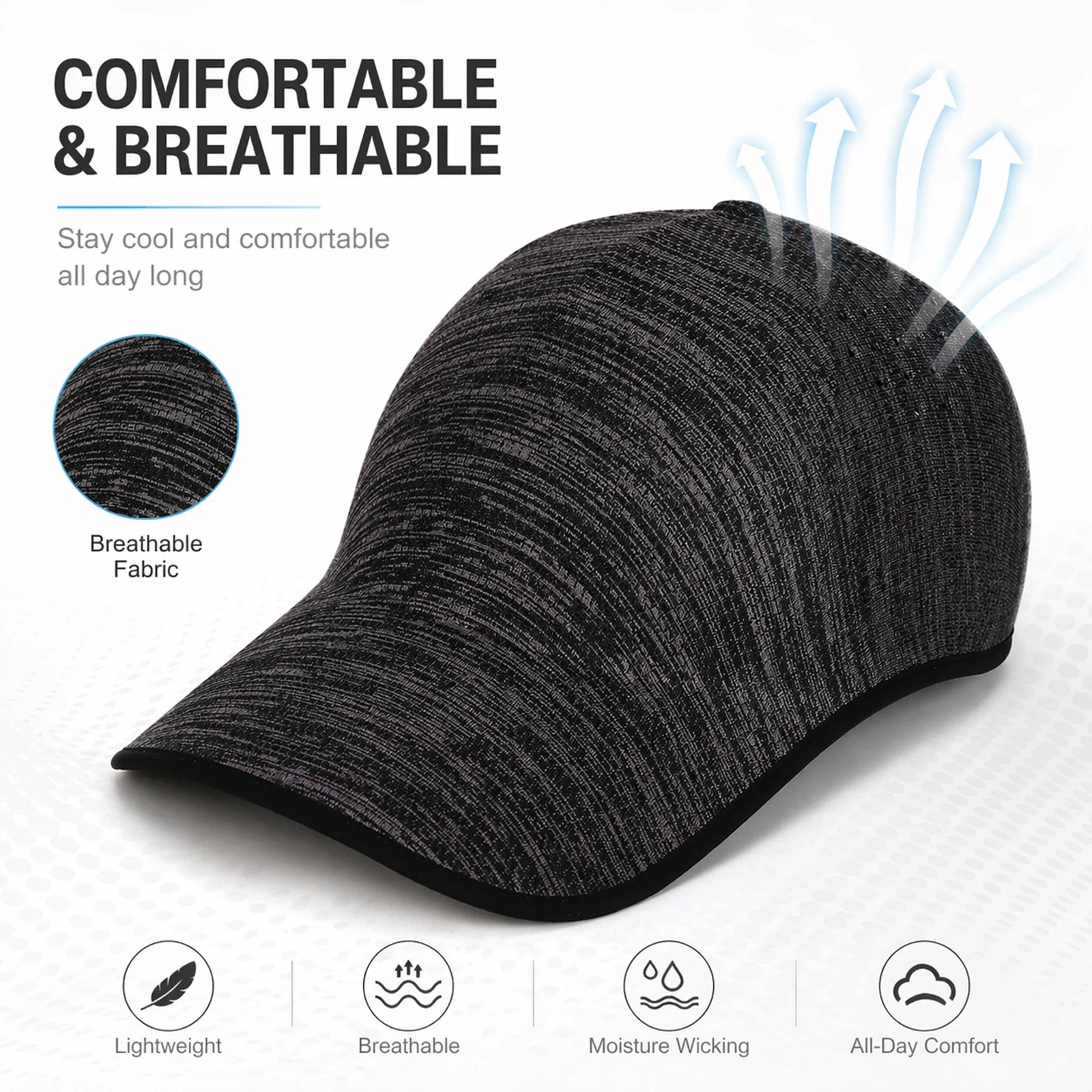 Casquette de baseball pliable unisexe – Chapeau en maille respirante pour le golf, la randonnée, l'entraînement et la salle de sport – Casquette de soleil réglable pour l'extérieur, pour unisexe – Légère et à sé Camara Shopping Casquette de baseball pliable unisexe – Chapeau en maille respirante pour le golf, la randonnée, l'entraînement et la salle de sport – Casquette de soleil réglable pour l'extérieur, pour unisexe – Légère et à sé