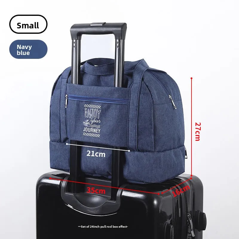 Sac de voyage étanche Double couche pour salle de sport et natation, Portable, séparation sèche/humide, rangement de produits de toilette cosmétiques, sac unisexe Camara Shopping Sac de voyage étanche Double couche pour salle de sport et natation, Portable, séparation sèche/humide, rangement de produits de toilette cosmétiques, sac unisexe