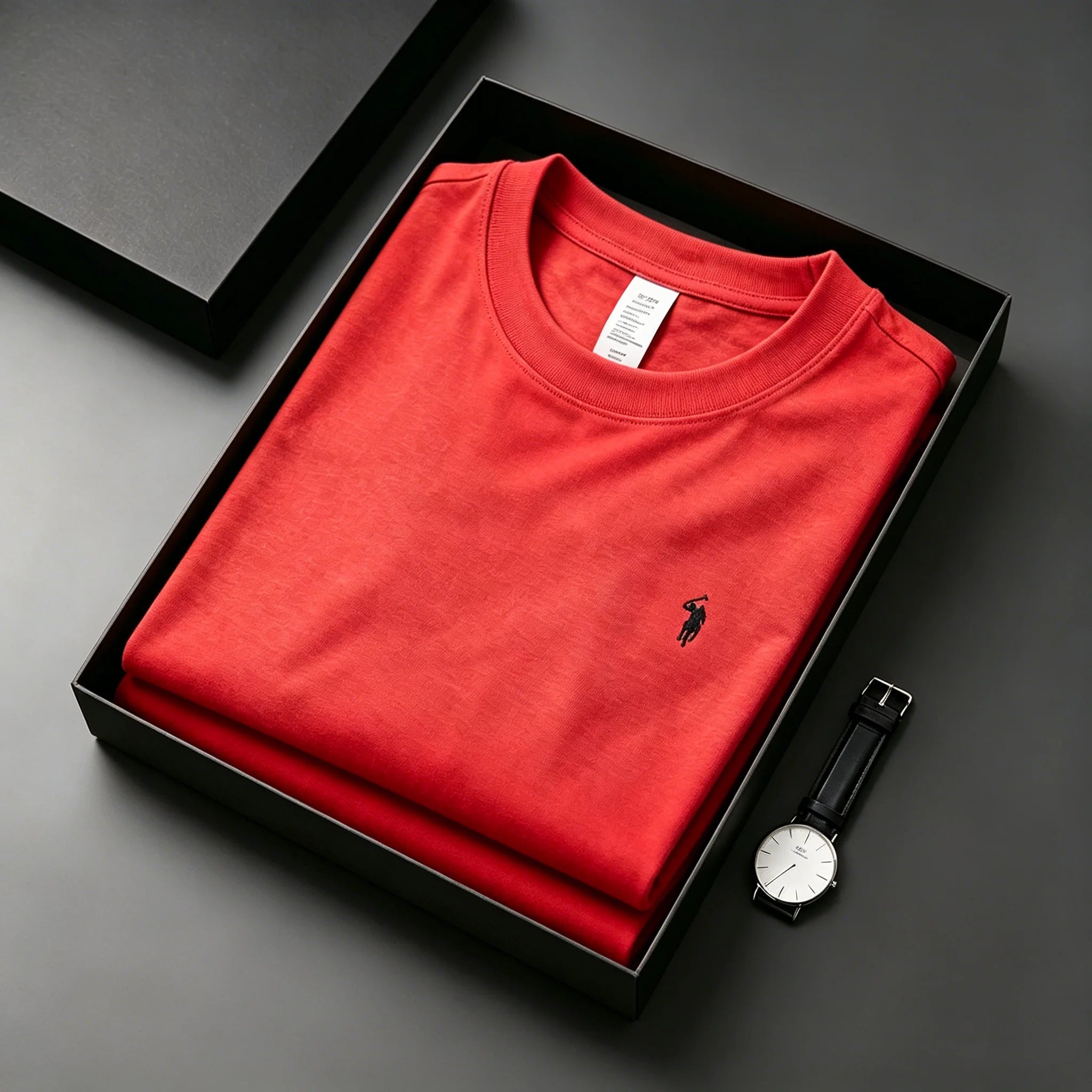 T-shirt Homme 100% Coton Été 2026 Col Rond Broderie Petit Cheval Manches Courtes Mode Sport Décontracté Respirant Usage Quotidien Camara Shopping T-shirt Homme 100% Coton Été 2026 Col Rond Broderie Petit Cheval Manches Courtes Mode Sport Décontracté Respirant Usage Quotidien