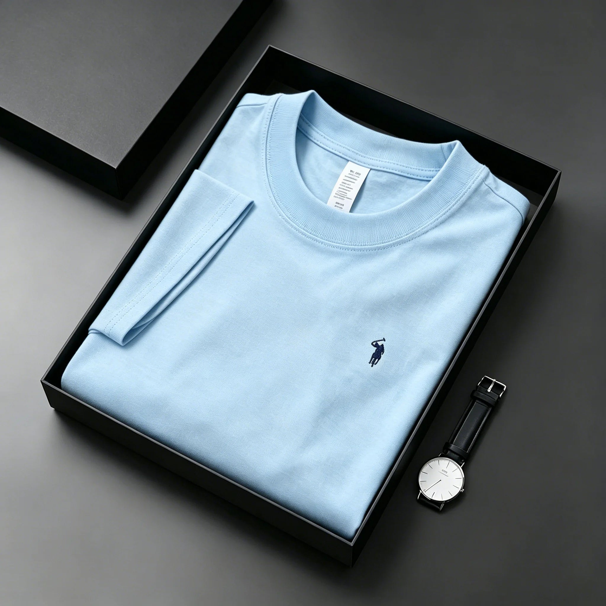T-shirt Homme 100% Coton Été 2026 Col Rond Broderie Petit Cheval Manches Courtes Mode Sport Décontracté Respirant Usage Quotidien Camara Shopping T-shirt Homme 100% Coton Été 2026 Col Rond Broderie Petit Cheval Manches Courtes Mode Sport Décontracté Respirant Usage Quotidien