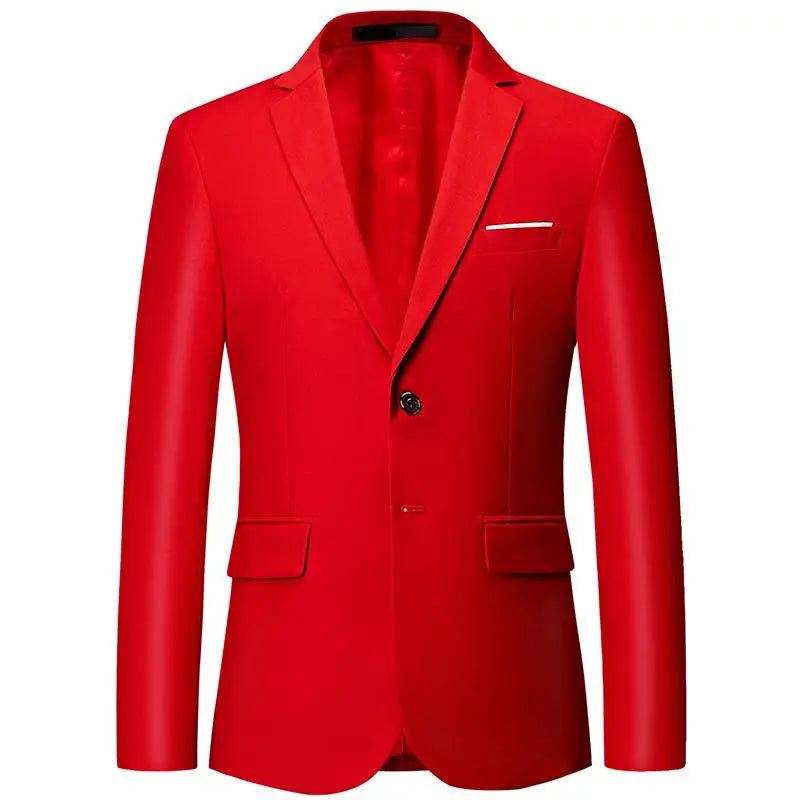 Hommes blanc vestes formelles deux Bittons à manches longues coréen hommes costume vestes tenue de bureau Blazer de mariage Camara Shopping Hommes blanc vestes formelles deux Bittons à manches longues coréen hommes costume vestes tenue de bureau Blazer de mariage