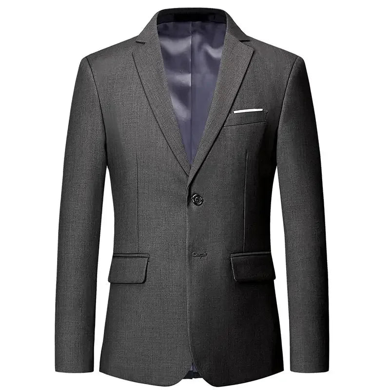 Hommes blanc vestes formelles deux Bittons à manches longues coréen hommes costume vestes tenue de bureau Blazer de mariage Camara Shopping Hommes blanc vestes formelles deux Bittons à manches longues coréen hommes costume vestes tenue de bureau Blazer de mariage