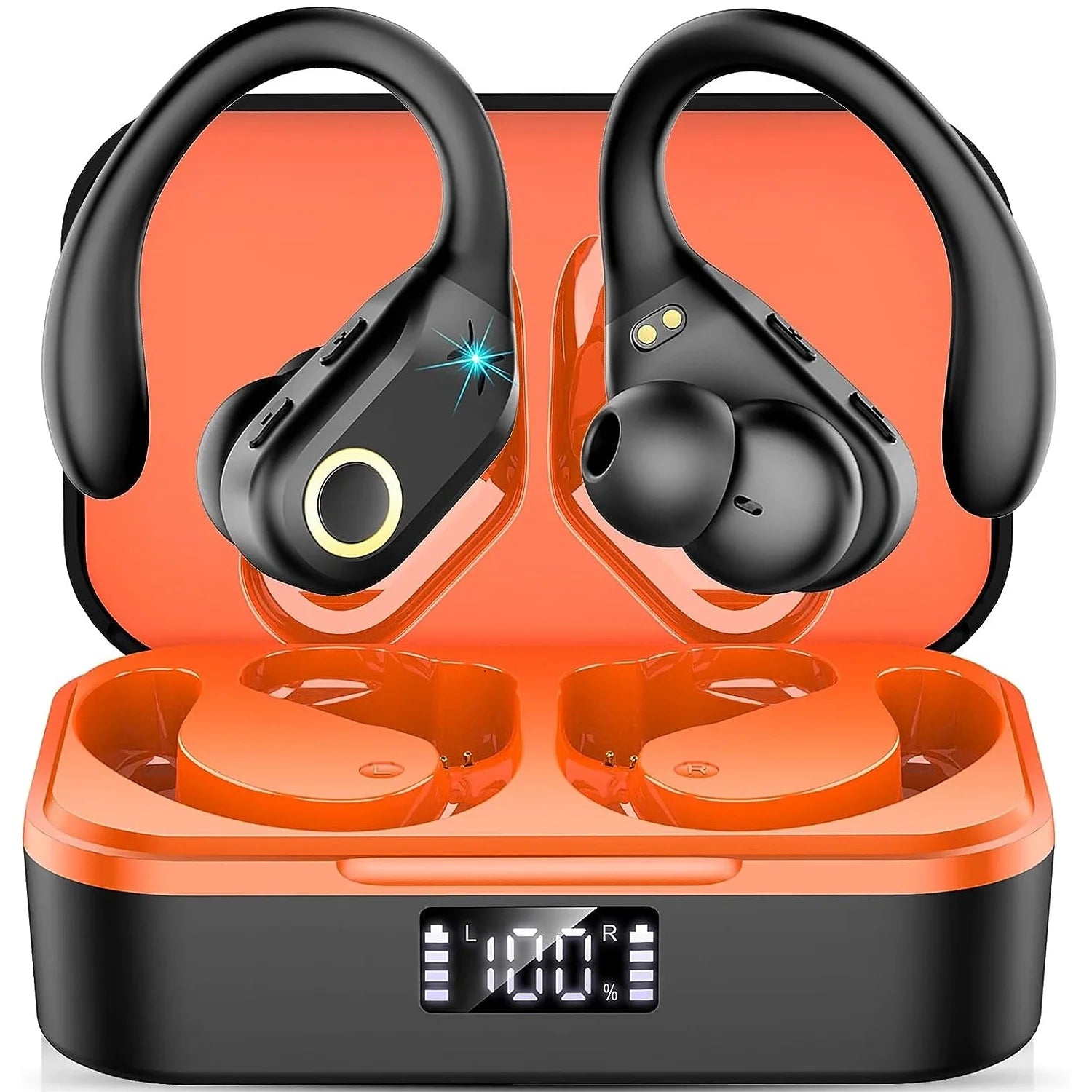 Nouveaux écouteurs sans fil ANC Bluetooth 5.3 TWS ANC casque antibruit double micros ENC casque sur l'oreille écouteurs mains libres - Camara ShoppingNouveaux écouteurs sans fil ANC Bluetooth 5.3 TWS ANC casque antibruit double micros ENC casque sur l'oreille écouteurs mains libres
