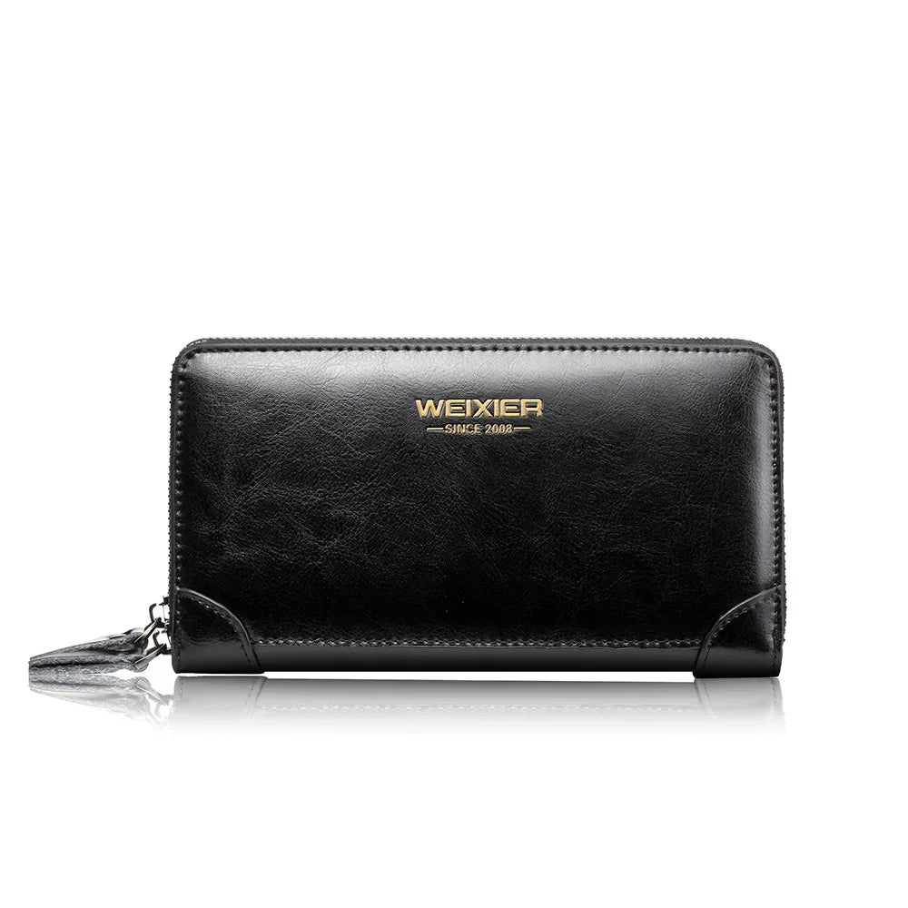 Weixier sac pour hommes en cuir de cire d'huile enveloppé à la main sac à main en polyuréthane pour hommes sac à saisir portefeuille multifonctionnel grande capacité pour hommes d'affaires Camara Shopping Weixier sac pour hommes en cuir de cire d'huile enveloppé à la main sac à main en polyuréthane pour hommes sac à saisir portefeuille multifonctionnel grande capacité pour hommes d'affaires