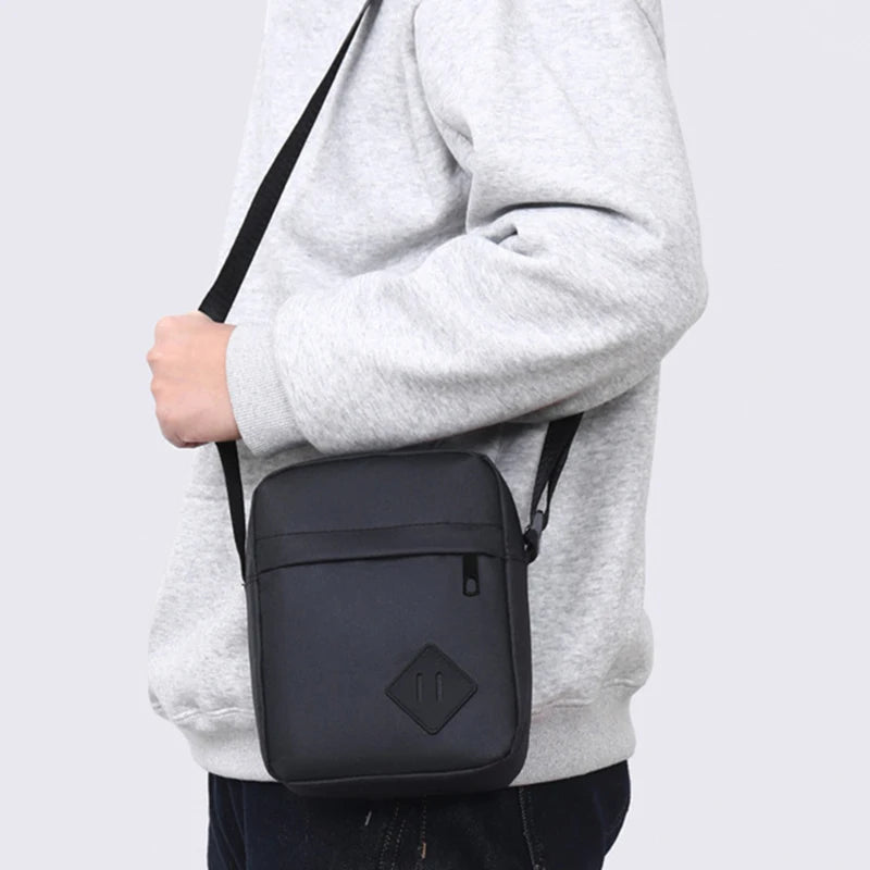 Sac à bandoulière minimaliste pour hommes, multicolore, décontracté pour les sorties quotidiennes, pratique, polyvalent, léger Camara Shopping Sac à bandoulière minimaliste pour hommes, multicolore, décontracté pour les sorties quotidiennes, pratique, polyvalent, léger