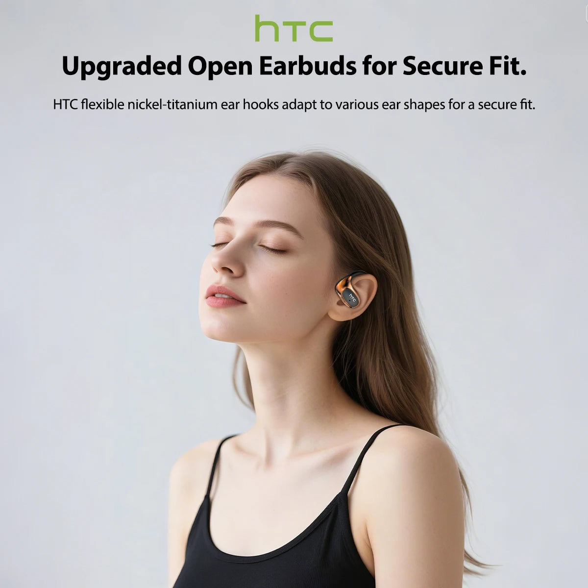 HTC NE35 Bluetooth V6.0 AI traduction écouteurs OWS Sport casque confortable Ultra-léger oreillette sans fil casque avec micro Camara Shopping HTC NE35 Bluetooth V6.0 AI traduction écouteurs OWS Sport casque confortable Ultra-léger oreillette sans fil casque avec micro