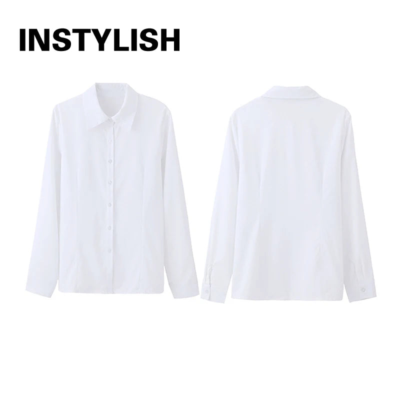 Chemise élégante pour femmes, chemisier en mousseline de soie à boutons, printemps été, décontracté, uni, manches longues, col rabattu, tuniques, chemisier OL, hauts Camara Shopping Chemise élégante pour femmes, chemisier en mousseline de soie à boutons, printemps été, décontracté, uni, manches longues, col rabattu, tuniques, chemisier OL, hauts
