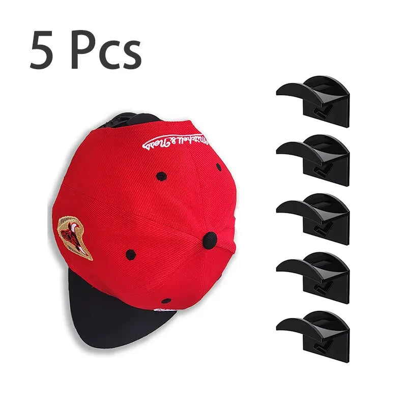 Crochet de chapeau de baseball sans lueur, chapeau de conception minimaliste, rangement de collier d'écouteur simple, noir, T1, nouveau, 5 pièces, 10 pièces Camara Shopping Crochet de chapeau de baseball sans lueur, chapeau de conception minimaliste, rangement de collier d'écouteur simple, noir, T1, nouveau, 5 pièces, 10 pièces