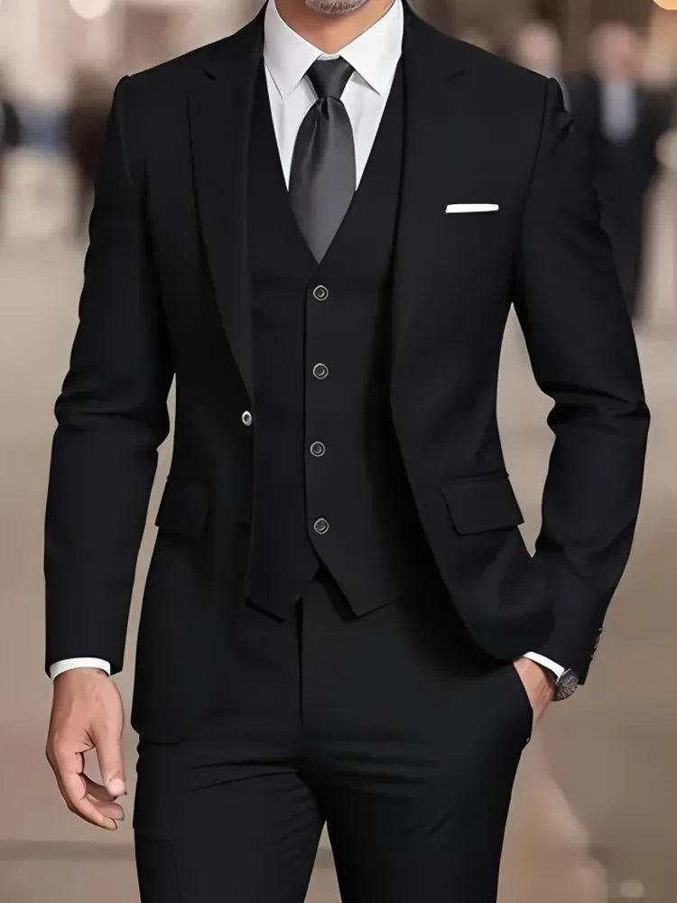 Nouveau Costume Beige hommes d'affaires Tuxedos formel 3/2/1 pièces robe simple boutonnage marié marié bal de mariage fête Camara Shopping Nouveau Costume Beige hommes d'affaires Tuxedos formel 3/2/1 pièces robe simple boutonnage marié marié bal de mariage fête
