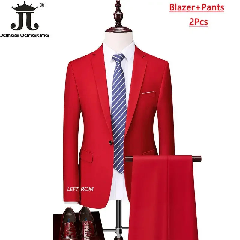 Costume homme formel pour le bureau, mariage, fête, couleur unie, tailles M-6XL, 15 couleurs (veste + gilet + pantalon) Camara Shopping Costume homme formel pour le bureau, mariage, fête, couleur unie, tailles M-6XL, 15 couleurs (veste + gilet + pantalon)