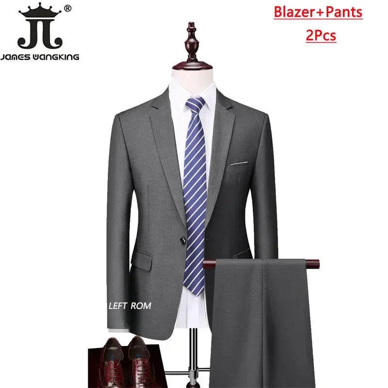 Costume homme formel pour le bureau, mariage, fête, couleur unie, tailles M-6XL, 15 couleurs (veste + gilet + pantalon) Camara Shopping Costume homme formel pour le bureau, mariage, fête, couleur unie, tailles M-6XL, 15 couleurs (veste + gilet + pantalon)
