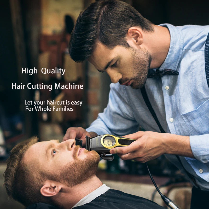 Tondeuse à cheveux professionnelle Kemei KM-2373 avec base de charge pour hommes, tondeuse électrique pour hommes, cadeau pour homme Camara Shopping Tondeuse à cheveux professionnelle Kemei KM-2373 avec base de charge pour hommes, tondeuse électrique pour hommes, cadeau pour homme