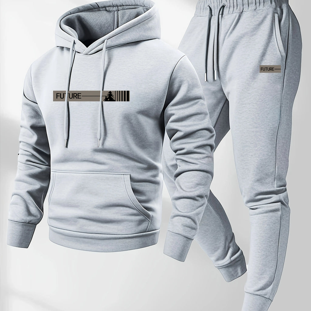 Ensemble jogging homme 2 pièces – Sweat à capuche et pantalon - Camara ShoppingEnsemble jogging homme 2 pièces – Sweat à capuche et pantalon