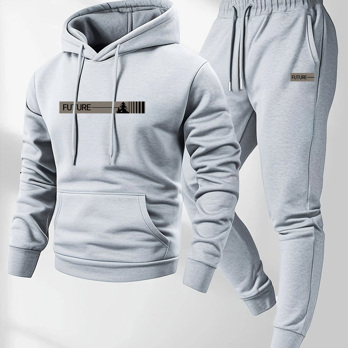 Ensemble jogging homme 2 pièces – Sweat à capuche et pantalon - Camara ShoppingEnsemble jogging homme 2 pièces – Sweat à capuche et pantalon