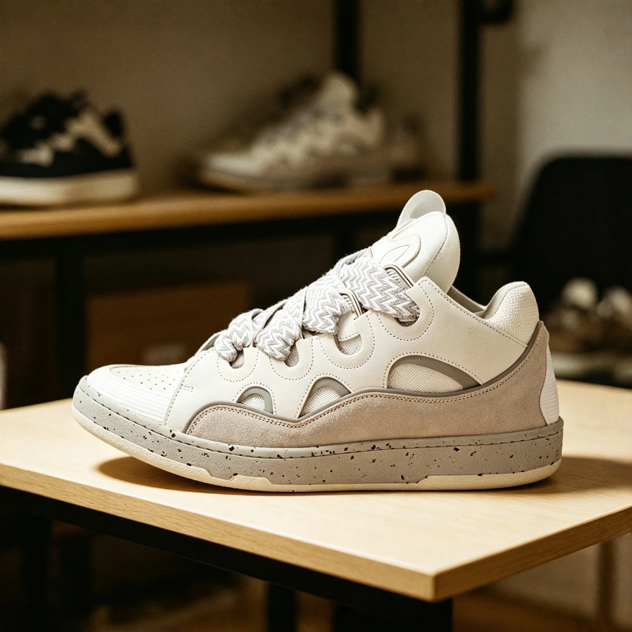 Chaussures de sport décontractées à semelle épaisse originales pour hommes et femmes, baskets décontractées tendance pour couples, chaussures de skateboard Camara Shopping Chaussures de sport décontractées à semelle épaisse originales pour hommes et femmes, baskets décontractées tendance pour couples, chaussures de skateboard