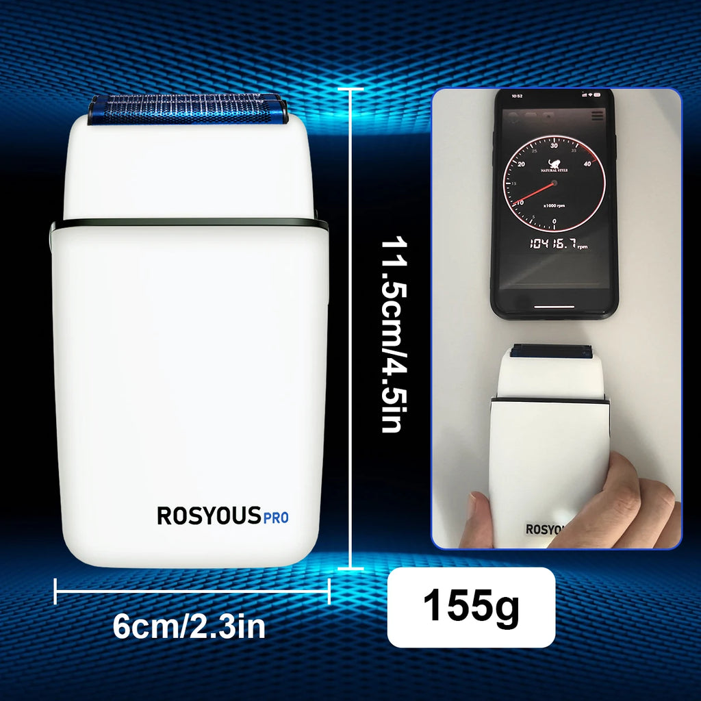 ROSYOUS RS620 Double feuille bleu couteau hypoallergénique Net 10000 tr/min USB sans fil professionnel barbier rasoir Machine de coupe de cheveux Camara Shopping ROSYOUS RS620 Double feuille bleu couteau hypoallergénique Net 10000 tr/min USB sans fil professionnel barbier rasoir Machine de coupe de cheveux