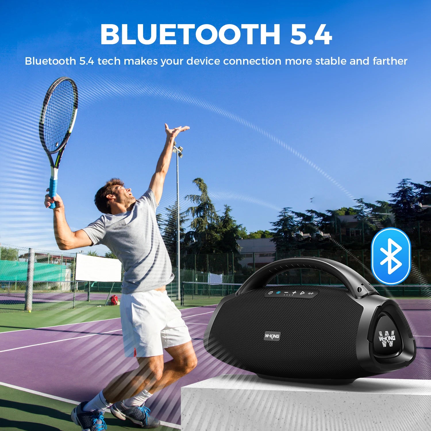 Enceintes Bluetooth portables W-KING X20 200W RMS, Boombox de fête avec basses puissantes, enceinte étanche IPX7, grande enceinte extérieure puissante Camara Shopping Enceintes Bluetooth portables W-KING X20 200W RMS, Boombox de fête avec basses puissantes, enceinte étanche IPX7, grande enceinte extérieure puissante