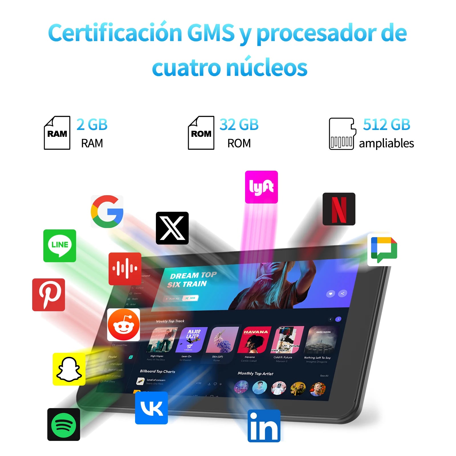 Tablette PC PRITOM 7 pouces 32 Go Android 13 avec processeur Quad Core, écran HD IPS, double caméra, Wi-Fi et étui de protection en PU Camara Shopping Tablette PC PRITOM 7 pouces 32 Go Android 13 avec processeur Quad Core, écran HD IPS, double caméra, Wi-Fi et étui de protection en PU