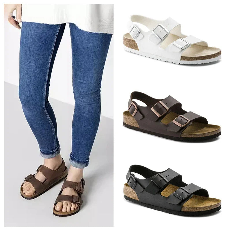 Mode homme décontracté liège sandale respirant confort été tongs Couple pantoufles plage Muller extérieur anti-dérapant chaussures jeunesse Camara Shopping Mode homme décontracté liège sandale respirant confort été tongs Couple pantoufles plage Muller extérieur anti-dérapant chaussures jeunesse