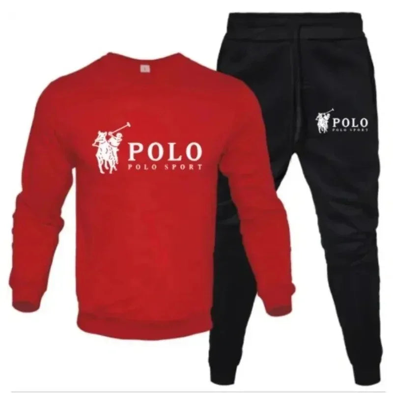 Ensembles d'automne et d'hiver pour hommes, sweat-shirt à col rond et pantalons de jogging, mode automne et hiver, fitness en plein air et décontracté Camara Shopping Ensembles d'automne et d'hiver pour hommes, sweat-shirt à col rond et pantalons de jogging, mode automne et hiver, fitness en plein air et décontracté