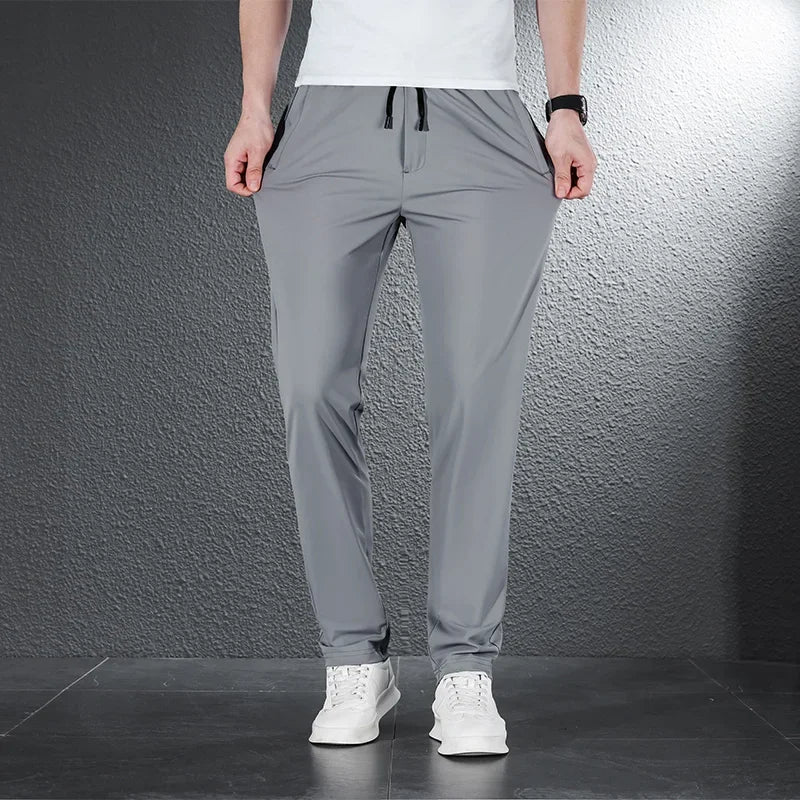 InjFabric Soft Ice pour hommes, pantalons décontractés fins, style coréen, mode, droit, haute commande, fjMale, marque de luxe, été, 2024 Camara Shopping InjFabric Soft Ice pour hommes, pantalons décontractés fins, style coréen, mode, droit, haute commande, fjMale, marque de luxe, été, 2024