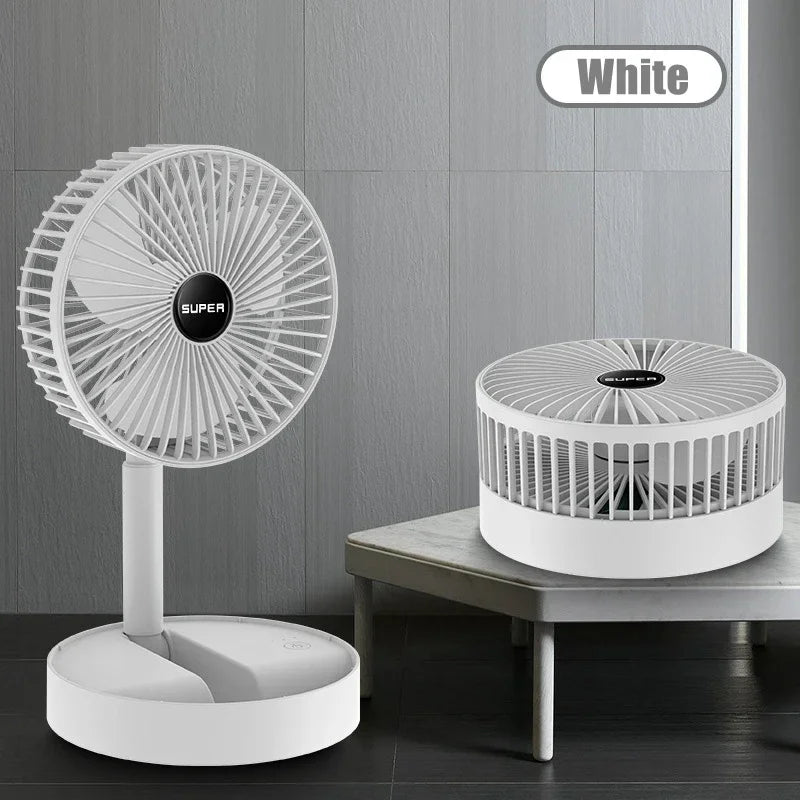Ventilateur USB de bureau pliant rétractable ventilateur de charge USB ventilateur muet Portable pour bureau dortoir maison Mini ventilateurs électriques Camara Shopping Ventilateur USB de bureau pliant rétractable ventilateur de charge USB ventilateur muet Portable pour bureau dortoir maison Mini ventilateurs électriques