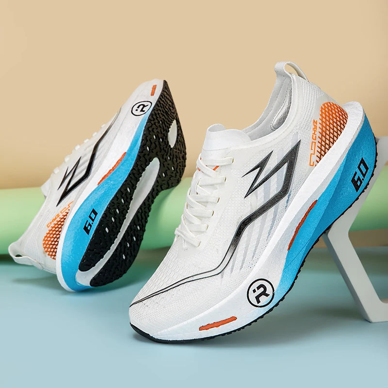 Chaussures de course Marathon Carbon Board pour hommes, baskets légères de basketball et de marche pour femmes, baskets de course décontractées de haute qualité pour hommes Camara Shopping Chaussures de course Marathon Carbon Board pour hommes, baskets légères de basketball et de marche pour femmes, baskets de course décontractées de haute qualité pour hommes