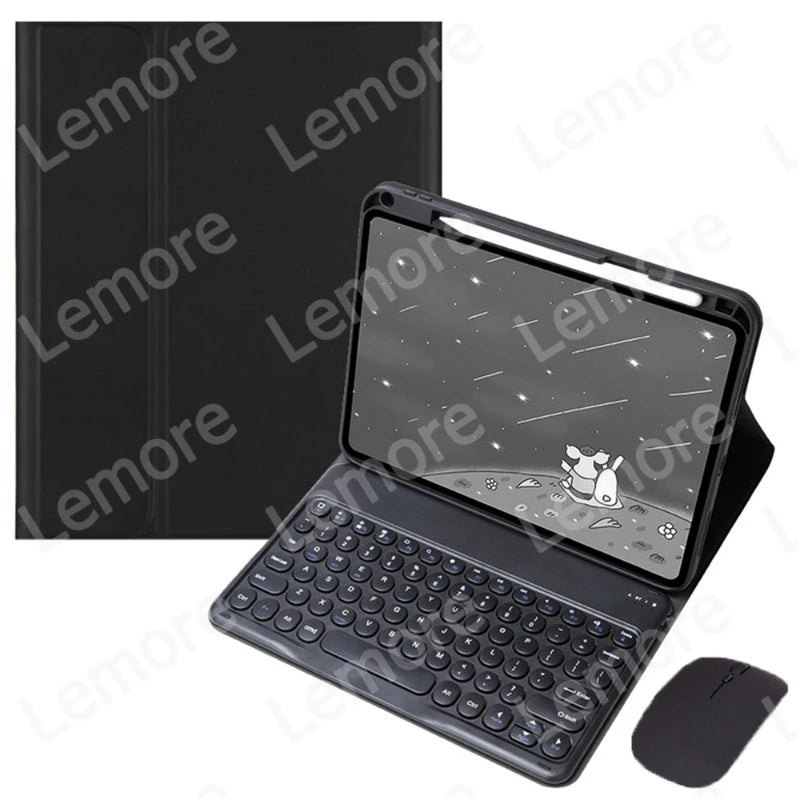 Housse de tablette pour clavier Redmi Pad 2, étui de support de 11 pouces avec fente pour crayon pour clavier espagnol Xiaomi Redmi Pad 2 2025