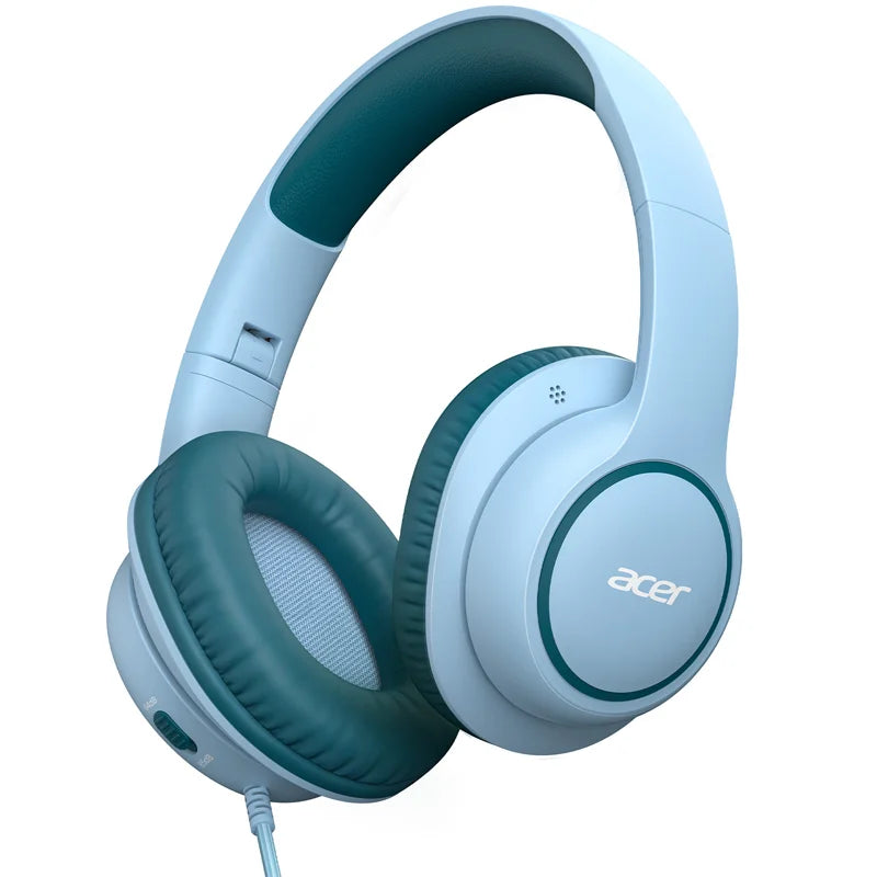 Nouveaux écouteurs filaires Acer pour enfants, design supra-auriculaire, limite de volume sécurisée 85/94 dB, prise jack 3,5 mm, écouteurs pliables pour les tout-petits, garçons et filles Camara Shopping Nouveaux écouteurs filaires Acer pour enfants, design supra-auriculaire, limite de volume sécurisée 85/94 dB, prise jack 3,5 mm, écouteurs pliables pour les tout-petits, garçons et filles