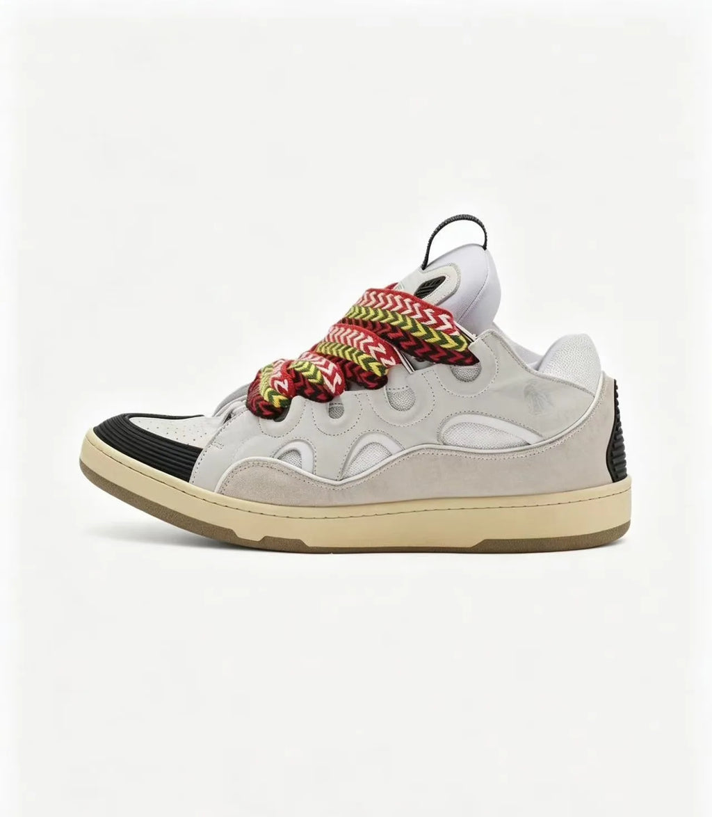 Chaussures de skate confortables à talon haut, à semelle épaisse, décontractées et sportives, style Dad Shoes, nouveau style vietnamien cambodgien, à nouer, à enfiler Camara Shopping Chaussures de skate confortables à talon haut, à semelle épaisse, décontractées et sportives, style Dad Shoes, nouveau style vietnamien cambodgien, à nouer, à enfiler