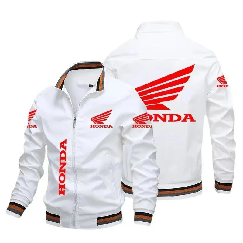 Veste de course Honda pour hommes, à la mode, décontractée, ample, pour moto, Sports de plein air, vêtements d'équipe de course de cyclisme, 2025 Camara Shopping Veste de course Honda pour hommes, à la mode, décontractée, ample, pour moto, Sports de plein air, vêtements d'équipe de course de cyclisme, 2025
