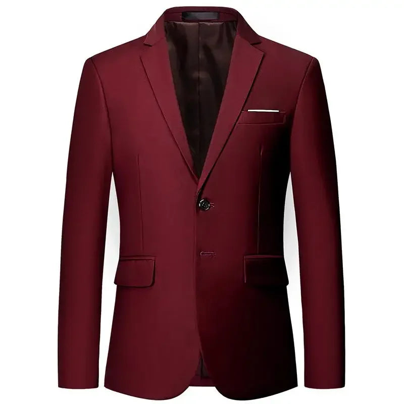 Hommes blanc vestes formelles deux Bittons à manches longues coréen hommes costume vestes tenue de bureau Blazer de mariage Camara Shopping Hommes blanc vestes formelles deux Bittons à manches longues coréen hommes costume vestes tenue de bureau Blazer de mariage