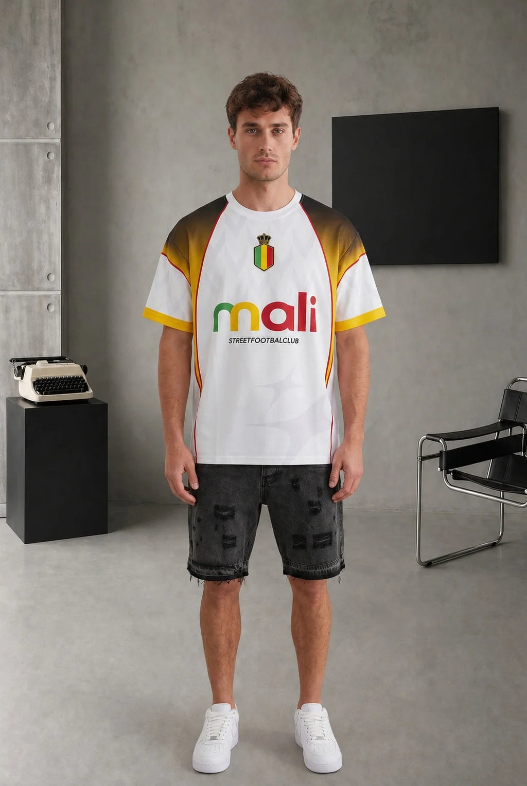 Nouveau Maillot de Football Style Course Américaine Mali Été 2026 pour les Fans – T-shirt Sport Décontracté à Séchage Rapide pour Hommes, Femmes, Famille et Enfants Camara Shopping Nouveau Maillot de Football Style Course Américaine Mali Été 2026 pour les Fans – T-shirt Sport Décontracté à Séchage Rapide pour Hommes, Femmes, Famille et Enfants