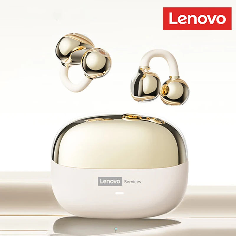Écouteurs sans fil Bluetooth 6.0 Choice Lenovo LE302 OWS à clip d'oreille, appels HD, faible latence, pour le gaming – Nouveauté Camara Shopping Écouteurs sans fil Bluetooth 6.0 Choice Lenovo LE302 OWS à clip d'oreille, appels HD, faible latence, pour le gaming – Nouveauté