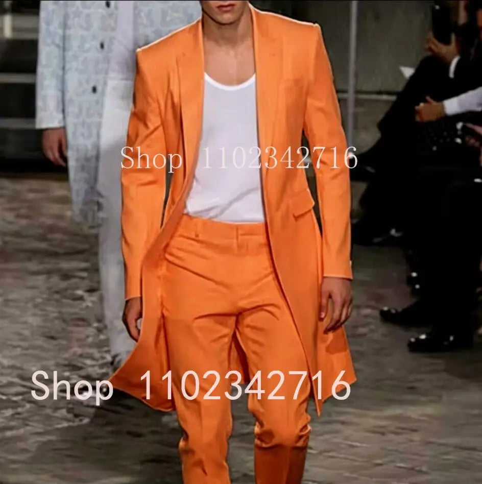 Veste longue d'été pour hommes, costumes de mariage, pantalon blanc, Tuxedos de marié, Blazer classique à revers, manteau 2 pièces, pantalon de bal, nouvelle collection 2025 Camara Shopping Veste longue d'été pour hommes, costumes de mariage, pantalon blanc, Tuxedos de marié, Blazer classique à revers, manteau 2 pièces, pantalon de bal, nouvelle collection 2025