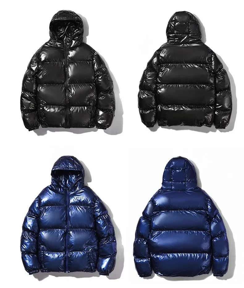 Vêtements à capuche rembourrés en coton pour hommes, automne et hiver, vestes rembourrées décontractées à finition brillante à la mode, vêtements d'extérieur en coton pour hommes Camara Shopping Vêtements à capuche rembourrés en coton pour hommes, automne et hiver, vestes rembourrées décontractées à finition brillante à la mode, vêtements d'extérieur en coton pour hommes