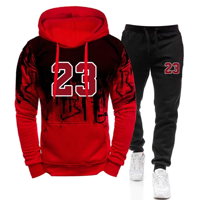 Sweat-shirt à capuche décontracté pour hommes, haut à la mode, confortable, automne hiver, tenue quotidienne, pantalons de survêtement de sport, vêtements pour hommes Camara Shopping Sweat-shirt à capuche décontracté pour hommes, haut à la mode, confortable, automne hiver, tenue quotidienne, pantalons de survêtement de sport, vêtements pour hommes