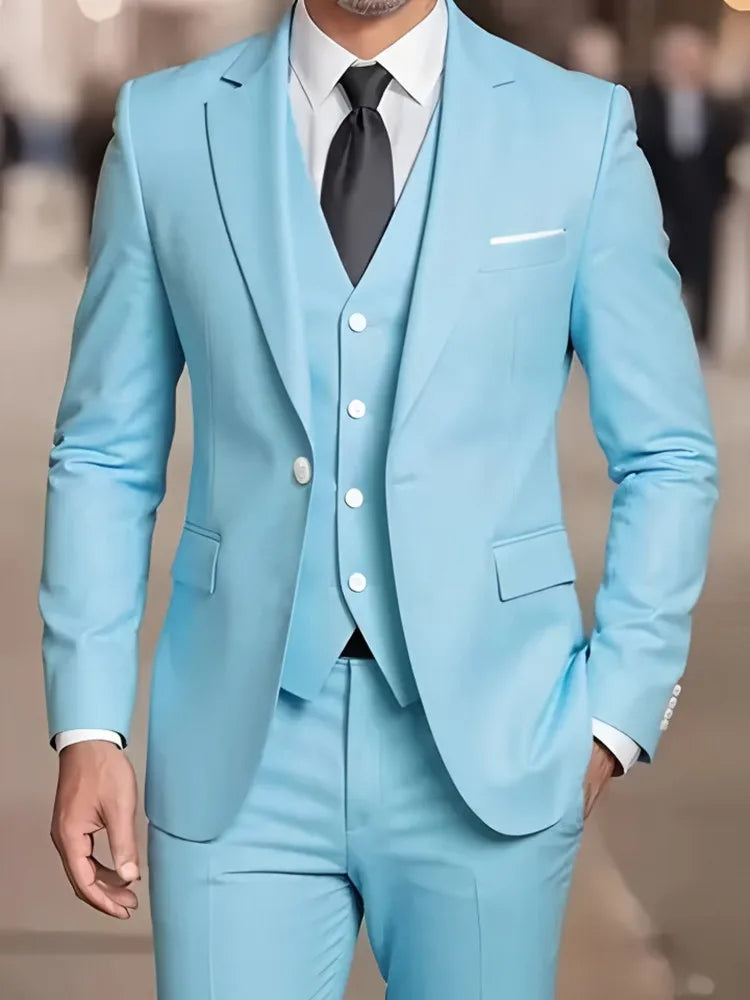 Nouveau Costume Beige hommes d'affaires Tuxedos formel 3/2/1 pièces robe simple boutonnage marié marié bal de mariage fête Camara Shopping Nouveau Costume Beige hommes d'affaires Tuxedos formel 3/2/1 pièces robe simple boutonnage marié marié bal de mariage fête