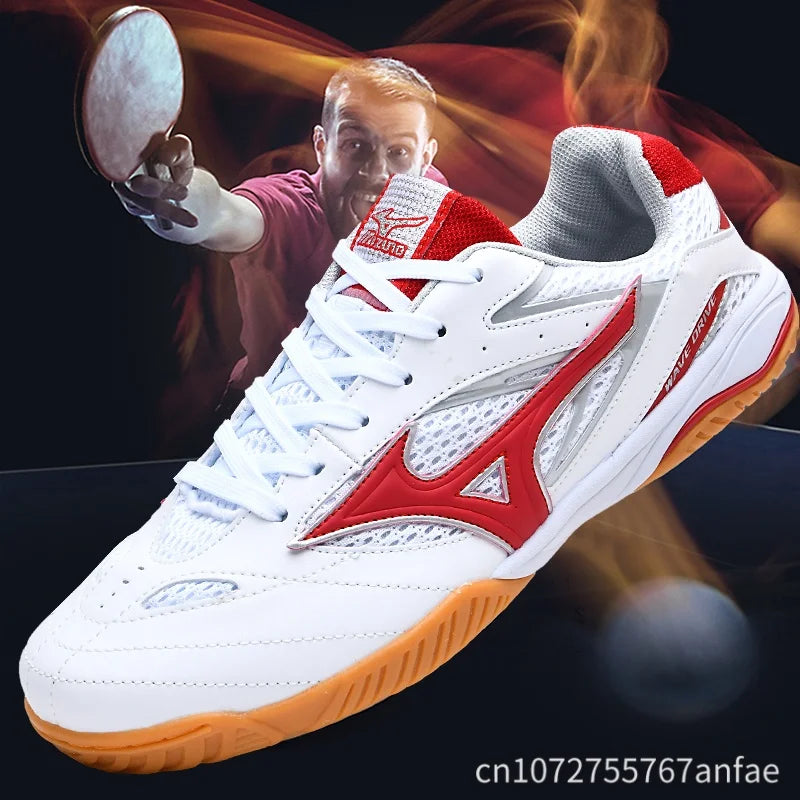Chaussures de Tennis de Table pour hommes et femmes, légères et respirantes, antidérapantes, pour Couple, chaussures d'entraînement professionnelles en plein air Camara Shopping Chaussures de Tennis de Table pour hommes et femmes, légères et respirantes, antidérapantes, pour Couple, chaussures d'entraînement professionnelles en plein air