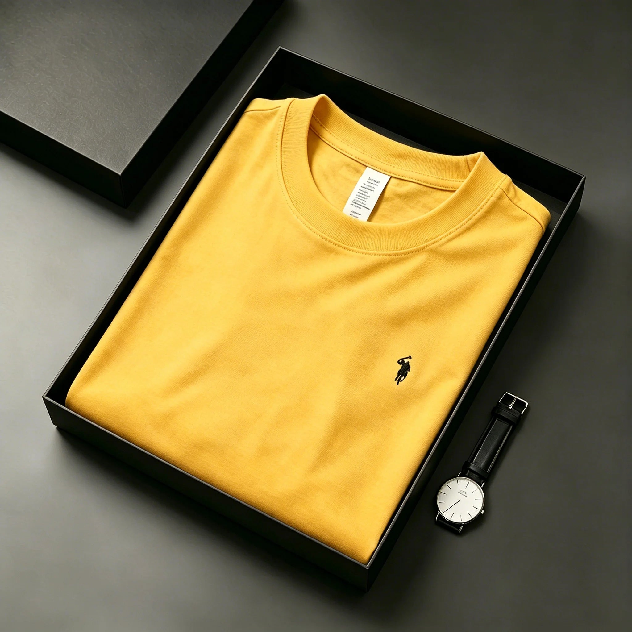 T-shirt Homme 100% Coton Été 2026 Col Rond Broderie Petit Cheval Manches Courtes Mode Sport Décontracté Respirant Usage Quotidien Camara Shopping T-shirt Homme 100% Coton Été 2026 Col Rond Broderie Petit Cheval Manches Courtes Mode Sport Décontracté Respirant Usage Quotidien