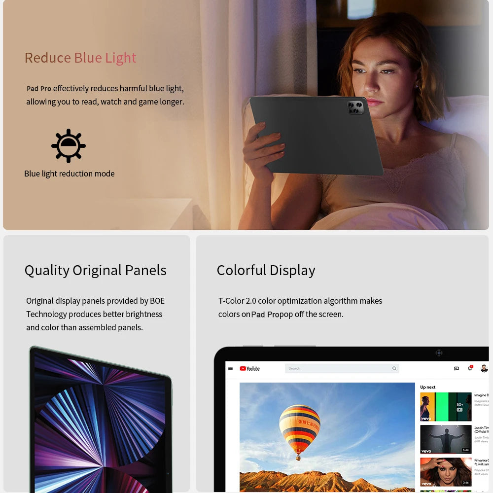 Nouvelles tablettes Android mondiales 2026, 10,1 pouces, Octa Core, 8 Go de RAM, 256 Go de ROM, double SIM, double caméra, 4G LTE, tablette PC 5G, 8000 mAh Camara Shopping Nouvelles tablettes Android mondiales 2026, 10,1 pouces, Octa Core, 8 Go de RAM, 256 Go de ROM, double SIM, double caméra, 4G LTE, tablette PC 5G, 8000 mAh