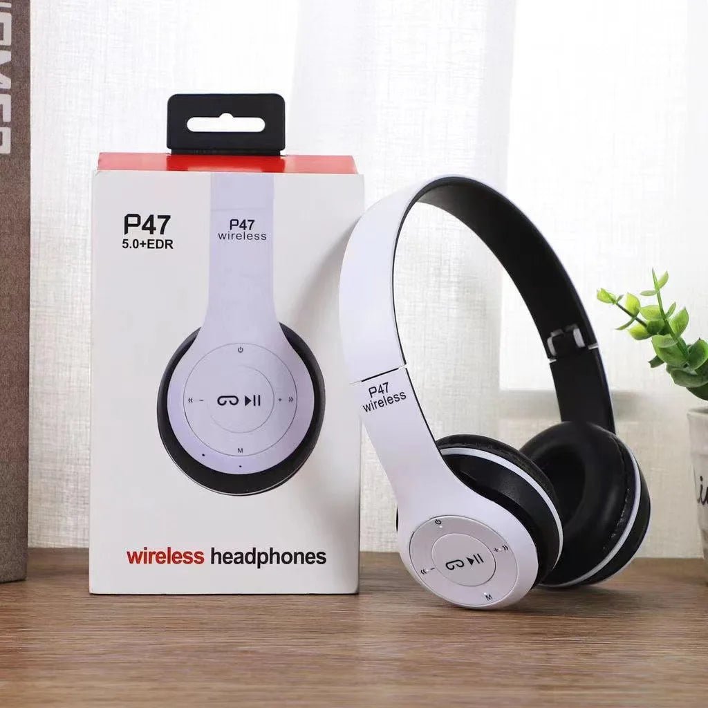 Bluetooth 5.0 casque sans fil pliable HIFI stéréo basse écouteur enfant fille casque cadeau avec micro USB adaptateur pour iPhone TV jeu - Camara ShoppingBluetooth 5.0 casque sans fil pliable HIFI stéréo basse écouteur enfant fille casque cadeau avec micro USB adaptateur pour iPhone TV jeu