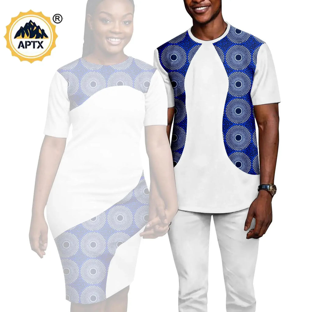 Vêtements Africains Assortis pour Couple, Imprimé Turque, Baya, Robes Slim aux Hanches, Bazin Riche, Tenues pour Hommes, Dashiki, Vêtements d'Été Y22C086 Camara Shopping Vêtements Africains Assortis pour Couple, Imprimé Turque, Baya, Robes Slim aux Hanches, Bazin Riche, Tenues pour Hommes, Dashiki, Vêtements d'Été Y22C086