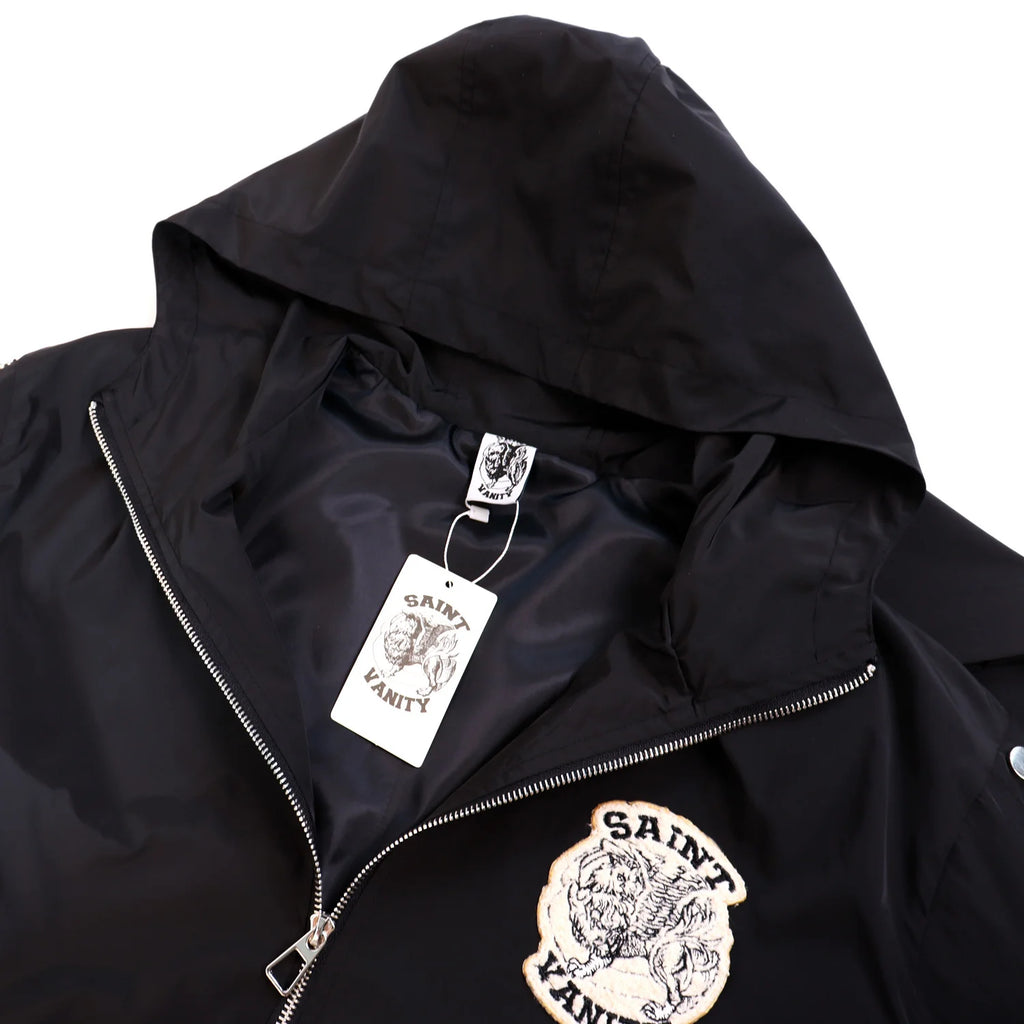 Trench-Coat coupe-vent brodé pour hommes et femmes, Streetwear, ample, solide, fermeture éclair, veste à capuche surdimensionnée Camara Shopping Trench-Coat coupe-vent brodé pour hommes et femmes, Streetwear, ample, solide, fermeture éclair, veste à capuche surdimensionnée