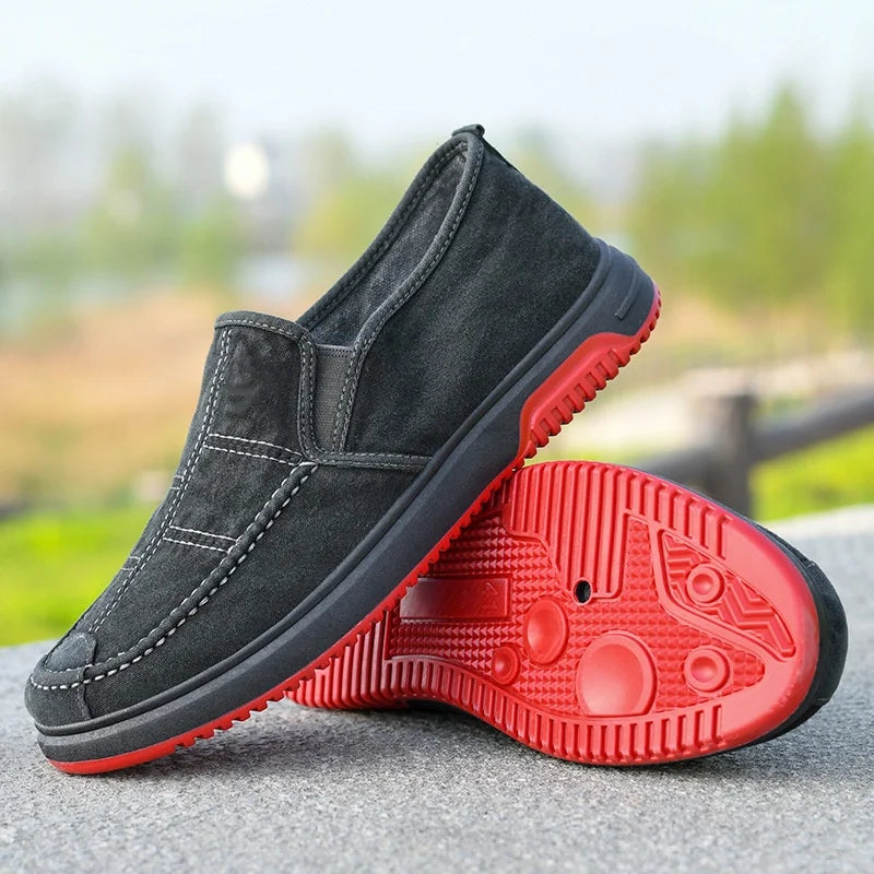 Chaussures décontractées en cuir souple pour hommes, mocassins à enfiler, chaussures plates confortables pour la marche, chaussures de bureau quotidiennes antidérapantes pour hommes Camara Shopping Chaussures décontractées en cuir souple pour hommes, mocassins à enfiler, chaussures plates confortables pour la marche, chaussures de bureau quotidiennes antidérapantes pour hommes
