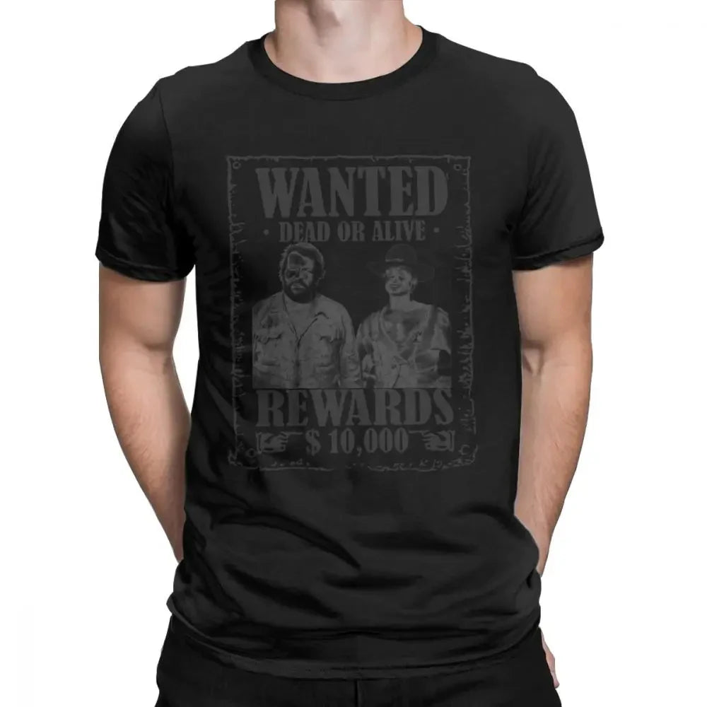 T-shirt pour hommes Bud Spencer Terence Hill Wanted Lo Chimavano, t-shirt classique du film épique, t-shirts Harajuku, hauts graphiques, t-shirt vintage Camara Shopping T-shirt pour hommes Bud Spencer Terence Hill Wanted Lo Chimavano, t-shirt classique du film épique, t-shirts Harajuku, hauts graphiques, t-shirt vintage